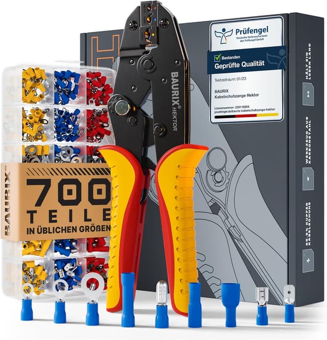 Imagen de BAURIX Crimpzange 700er Set en OfertitasTOP