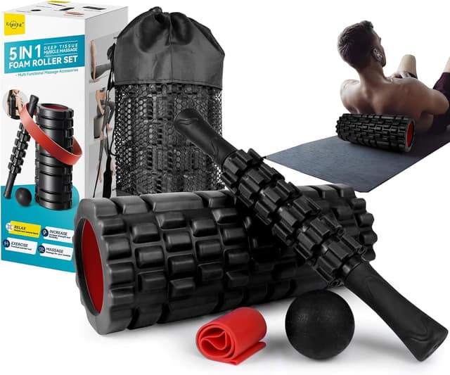 Imagen de Krightlink 5in1 Foam Roller 13 in 🧘♀ en OfertitasTOP