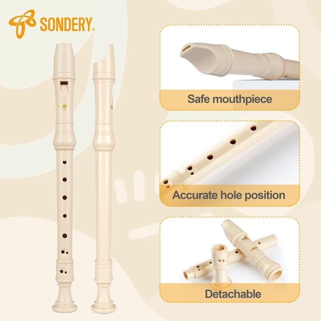 Thumbnail 2 de Sondery Sopranblockflöte Barockinstrument