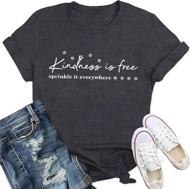 Detalle de Kindness is Free T-shirt tee