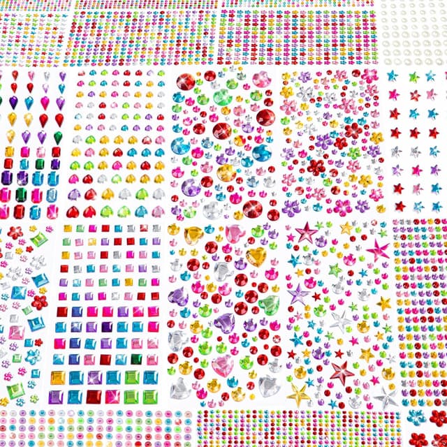 Imagen de 6124Pcs Gem Stickers Self-Adhesive Gems 🎨 en OfertitasTOP