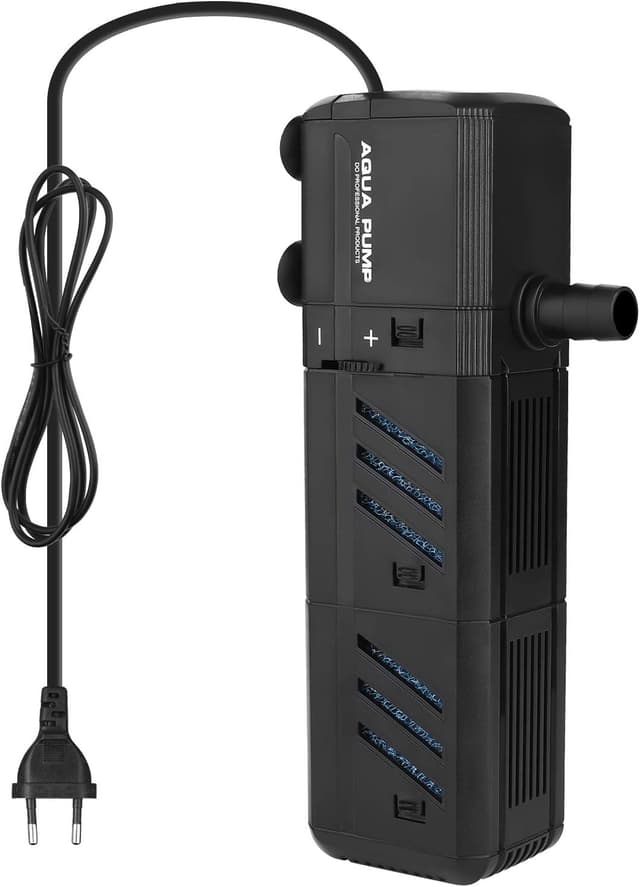 Detalle de NO.17 Filtro interno per acquario da 8W con pompa regolabile 800 L/h (150–300 litri)