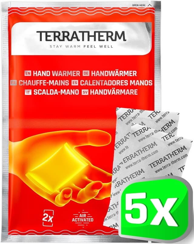 Imagen de TerraTherm Scaldamani monouso 12 ore, confezioni 5/10/30 paia en OfertitasTOP