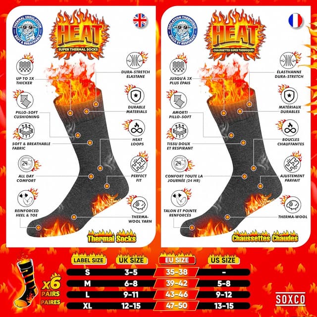 Thumbnail 2 de SOXCO Calze Termiche 6 Paia