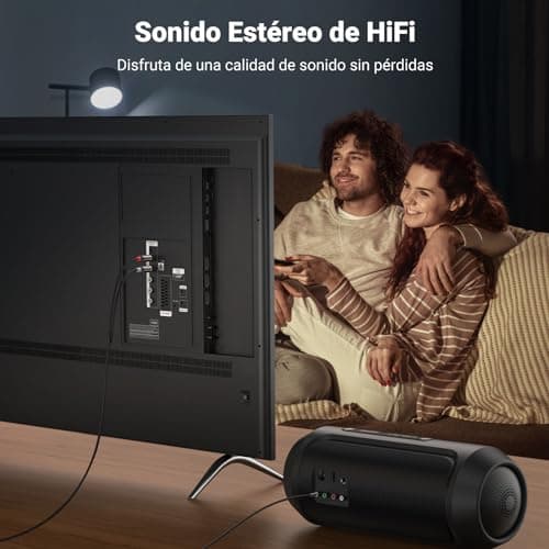 Detalle 2 de UGREEN Cable Jack 3.5mm a 2 RCA 2M