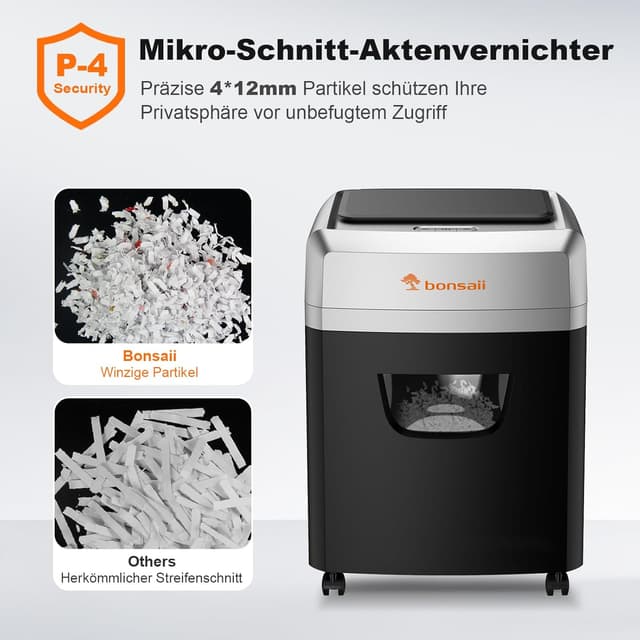 Detalle 2 de bonsaii C290-A Aktenvernichter 23 l