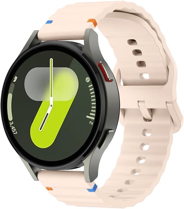 Thumbnail 6 de 22mm silicone watch strap for Coros and Ticwatch