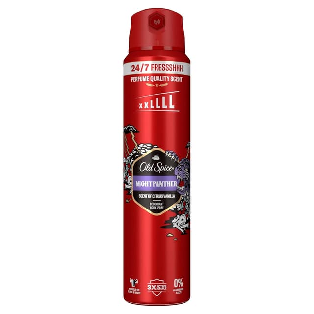 Imagen de Old Spice Night Panther Deospray 250 ml en OfertitasTOP