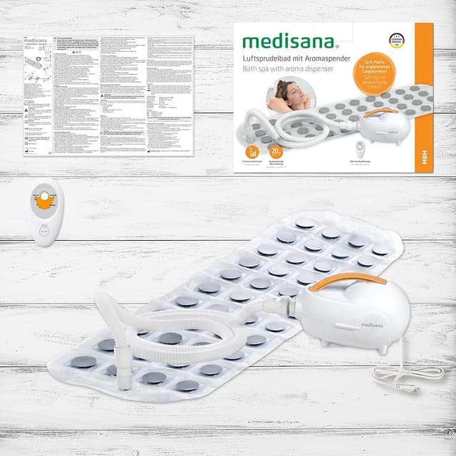 Detalle 2 de medisana MBH Bañera con burbujas y aromaterapia