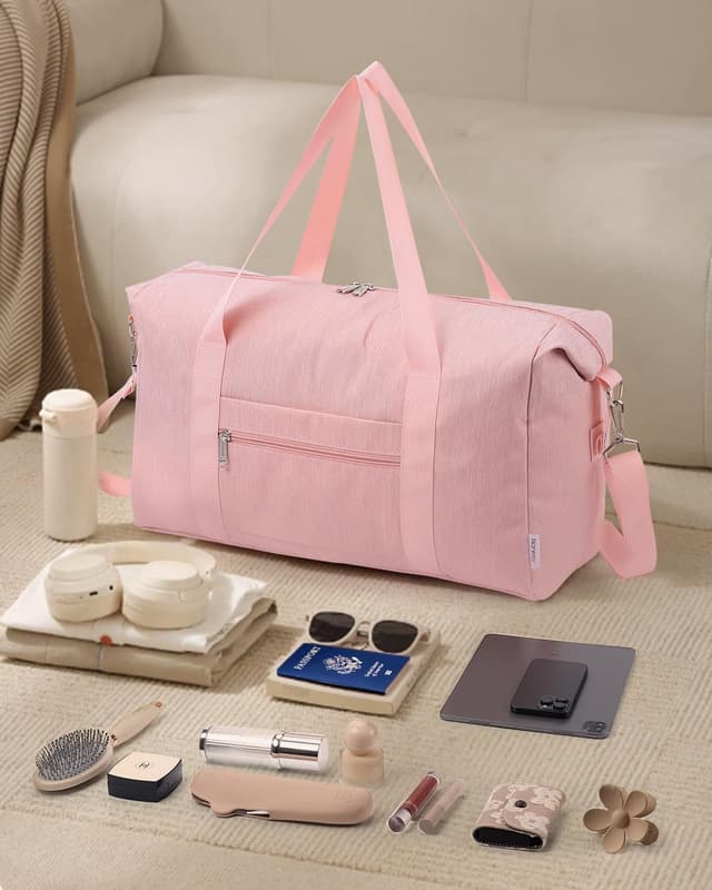 Thumbnail 6 de Narwey Easyjet cabin underseat foldable travel bag 45x36x20cm (25L) – pink