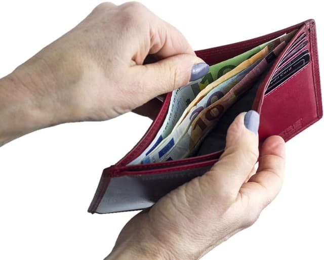 Thumbnail 5 de LEAS Portadocumenti Vera Pelle Rosso, 1 pezzo