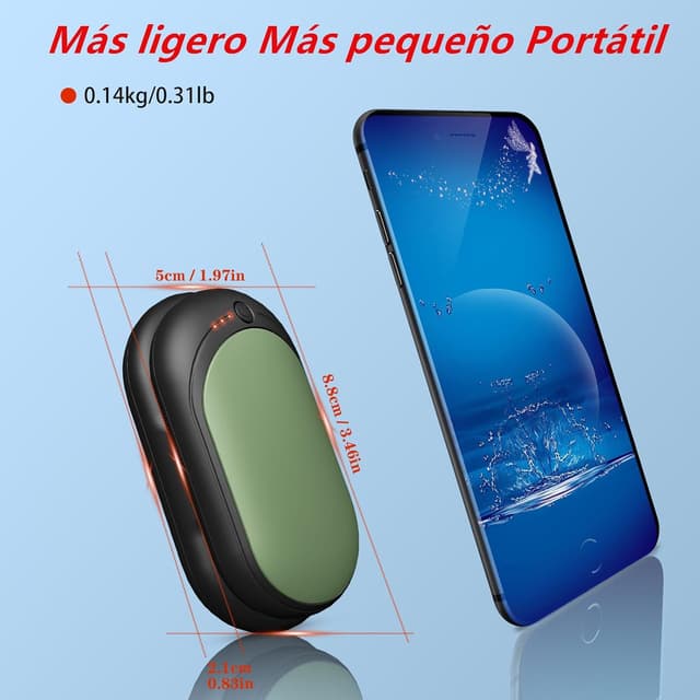 Thumbnail 4 de Calentador de Manos Recargable 2 Piezas 2 en 1
