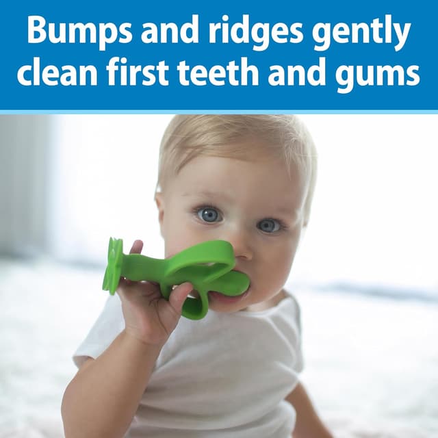 Thumbnail 2 de Dr. Brown's Peapod Teether & Training Toothbrush for Babies 3m+