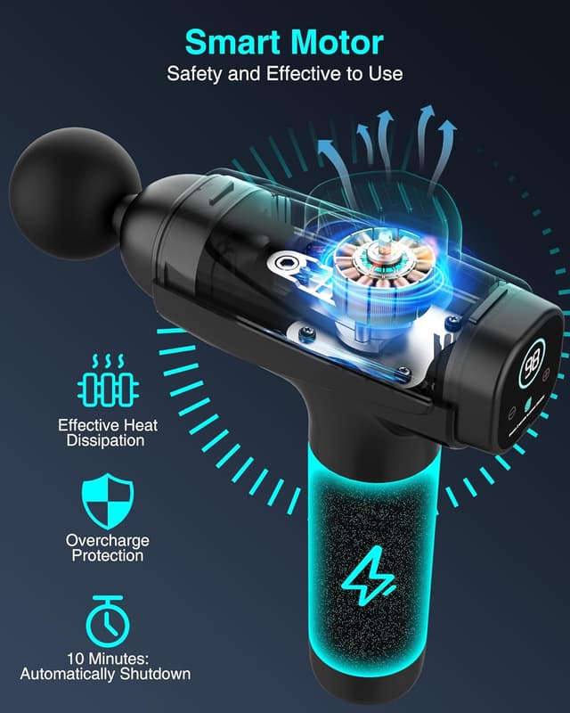 Thumbnail 2 de Massage Gun Deep Tissue 30-speed handheld massager