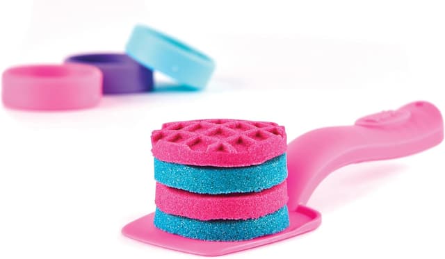 Detalle de Kinetic Sand Shimmer Unicorn Bake Shoppe 453g