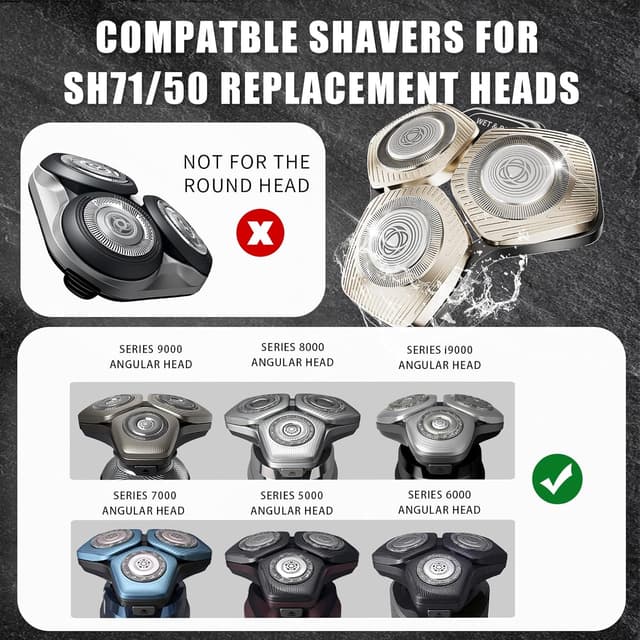 Thumbnail 6 de SH71/50 Shaving Heads for Philips S5 S7 SU SP