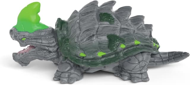 Detalle de schleich ELDRADOR Creatures Steinschildkröte 70839 – detailgetreue Sammel- & Spielfigur für Kinder ab 7 Jahren