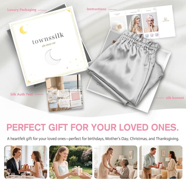 Thumbnail 5 de townssilk Gorro de seda 22 mommes