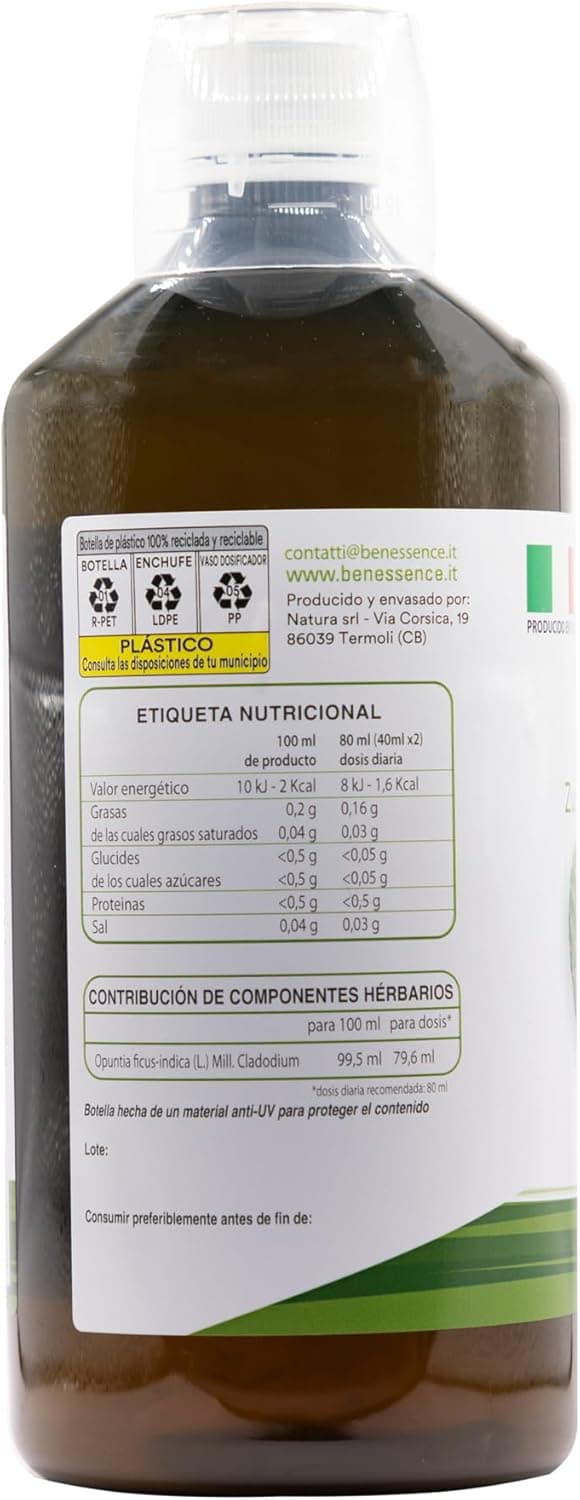 Thumbnail 2 de Benessence Zumo de Higo Chumbo Nopal 1L 🍈