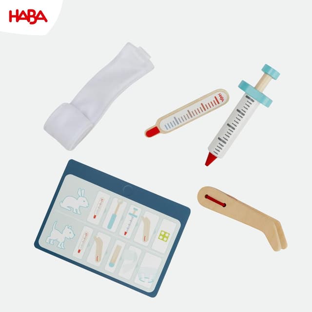 Thumbnail 6 de HABA Creative Play Tierarzt-Spielset 10 Teile