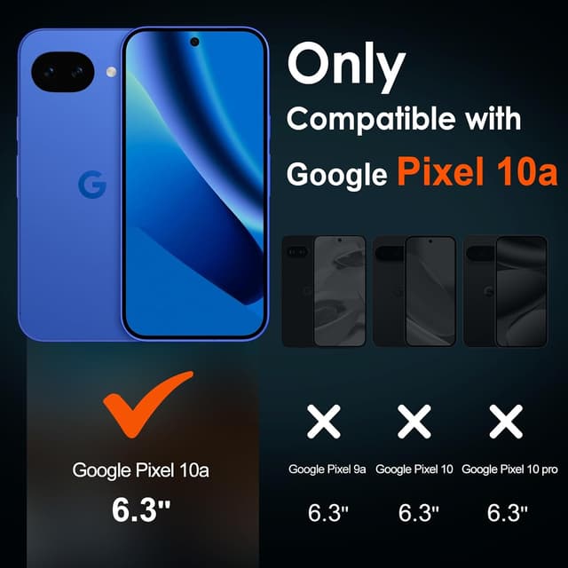 Detalle de iVoler 3 pezzi pellicola in vetro temperato per Google Pixel 10a con kit installazione