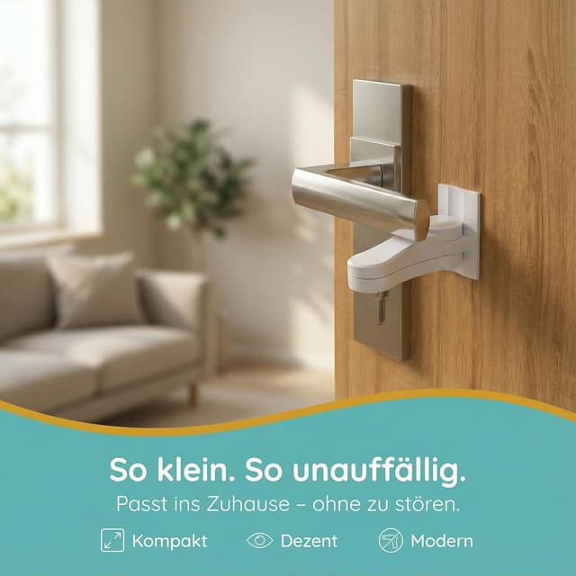 Detalle 2 de Homery Türsicherung Kinder 2 Stück 🔒