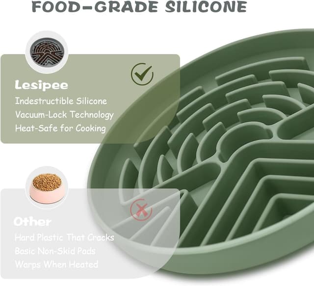 Thumbnail 4 de Lesipee Slow Feeder Dog Bowl 7.5"