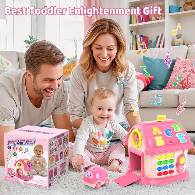 Thumbnail 6 de Fidecexv 12-in-1 Montessori Musical House toddler toy