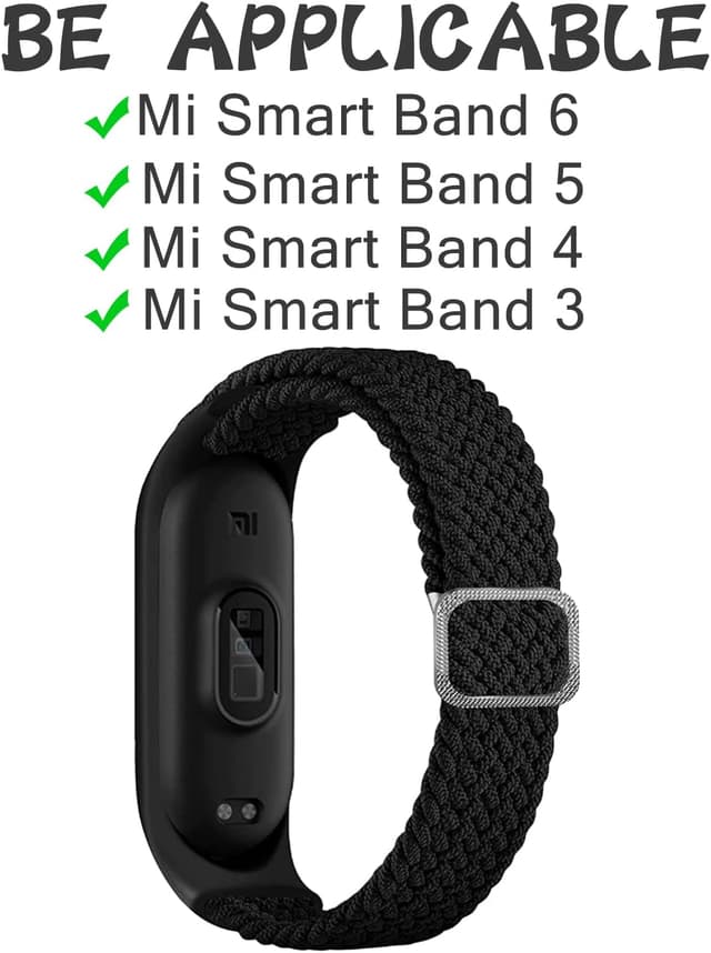 Thumbnail 4 de Keecuty Nylon Armband Mi Band 6/5/4/3