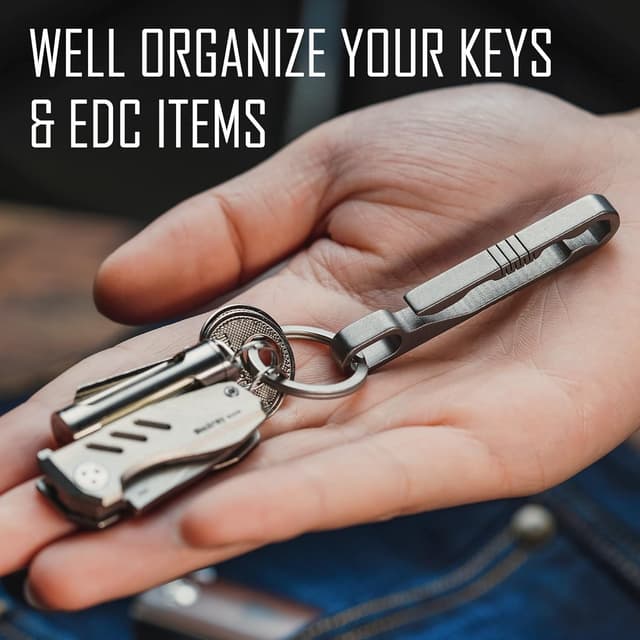 Detalle 2 de KeyUnity KM07 keychain clip 67mm