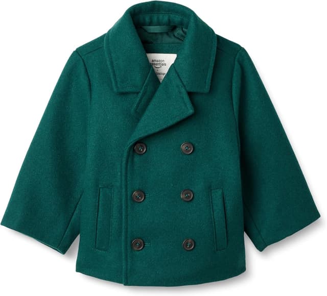 Thumbnail 6 de Amazon Essentials x Sofia Grainge Boys' Wool Blend Double-Breasted Coat