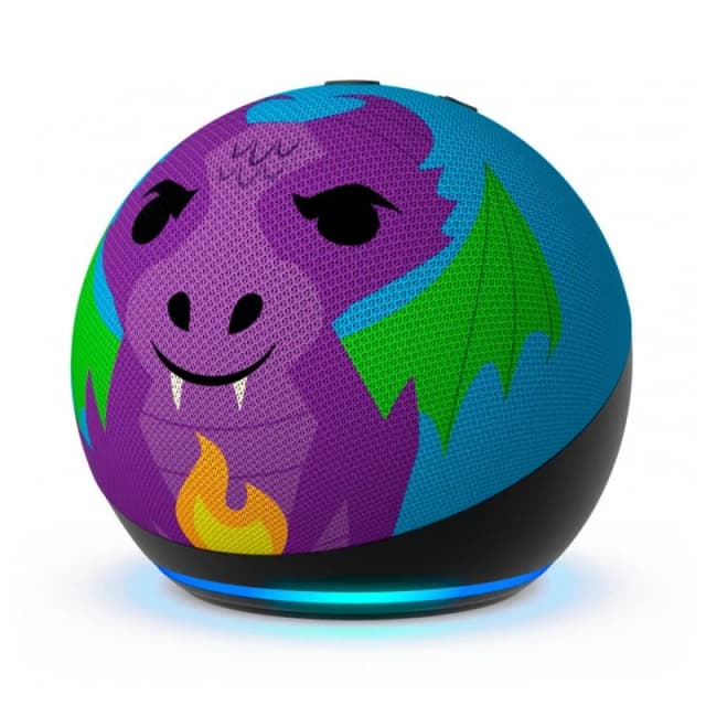 Detalle de Amazon Echo Dot Kids 5ª Gen Alexa