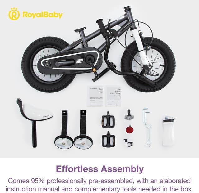 Detalle 2 de RoyalBaby EZ Balance to Pedal Kids Bike 12"