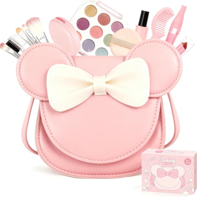 Imagen de Maquillaje para Niñas 20 PCS maletín juego 3-12 años en OfertitasTOP