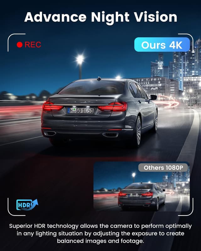 Thumbnail 4 de DYNACAM Dash Cam 4K