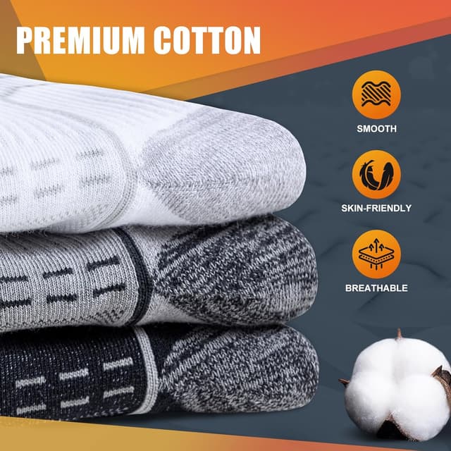 Detalle de Circorld sports socks, cushioned 3-pack