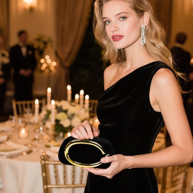 Detalle 2 de blinkgooblink Clutch Abendtasche 19,8 cm