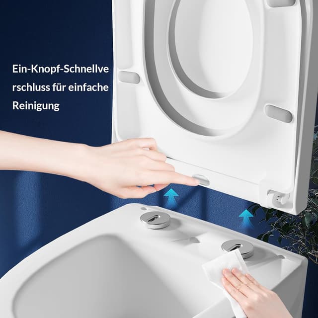 Thumbnail 3 de Toilettensitz Kinder mit Absenkautomatik D-Form Weiß