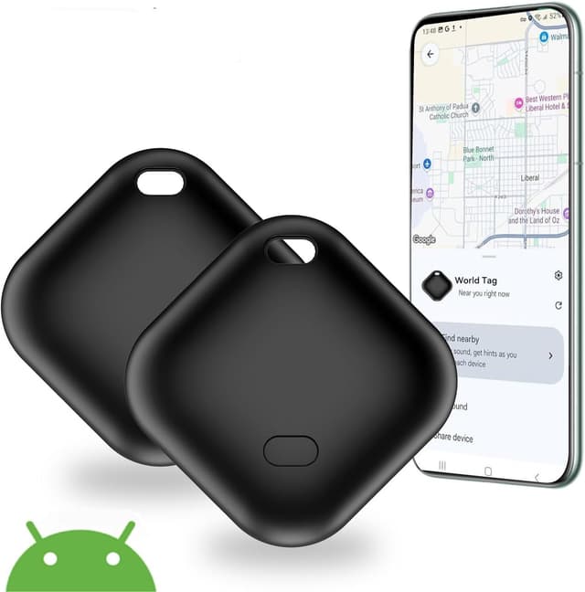 Detalle de Air Tracker Tag Android Localizador Bluetooth 2 unidades