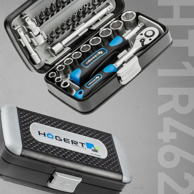 Thumbnail 6 de Högert HT1R462 Coffret 1/4"
