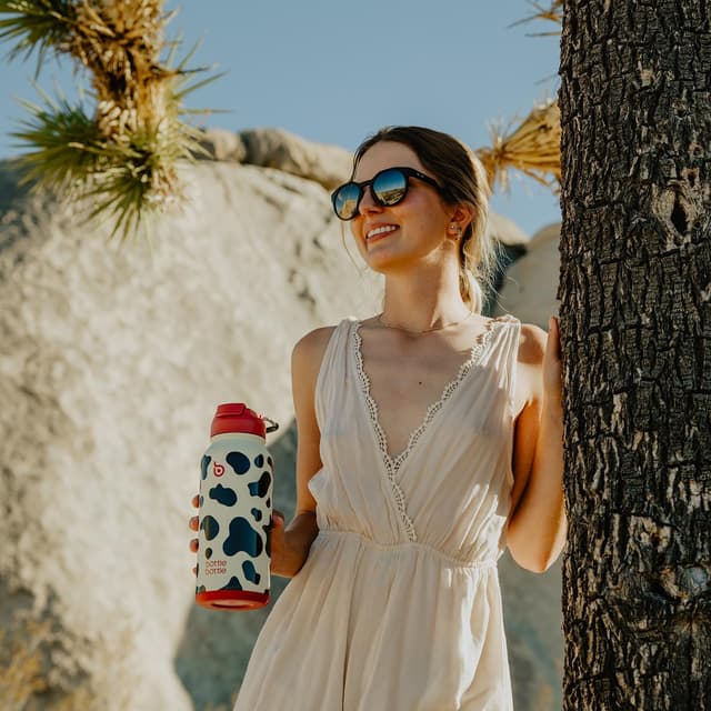 Thumbnail 5 de bottlebottle BOTTLE BOTTLE Trinkflasche 1L mit Strohhalm đ°