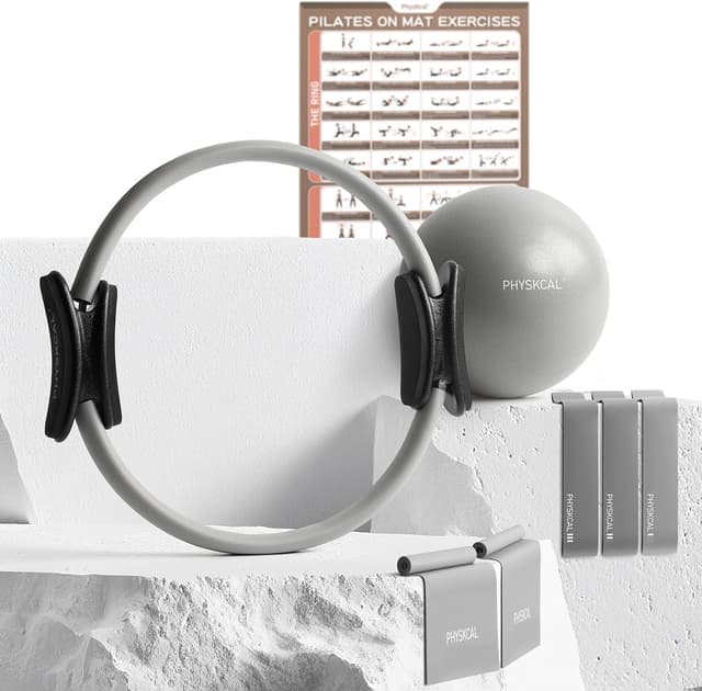 Detalle de PhysKcal Pilates ring set for 15-inch workouts