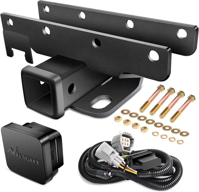 Detalle de Nilight JK-61A 2-Inch Rear Hitch for Jeep JK