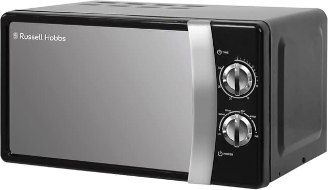 Detalle de Russell Hobbs RHMM701B 17 L 700 W solo microwave with 5 power levels, defrost and timer