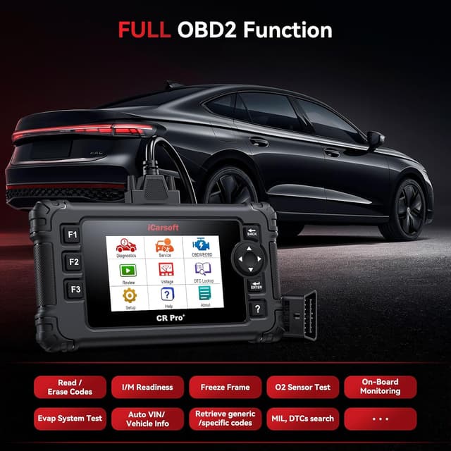 Thumbnail 5 de iCarsoft CR Pro+ OBD2 scanner with 49 services