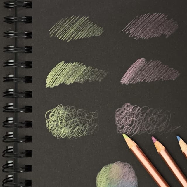 Thumbnail 5 de Derwent 2300379 Cuaderno de Anillas A4 Negro 📓