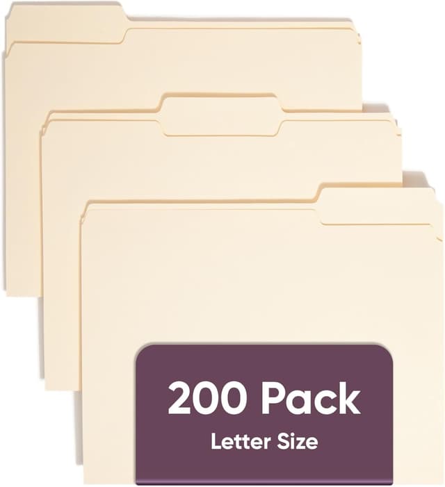 Detalle de Smead File Folders 200 pack