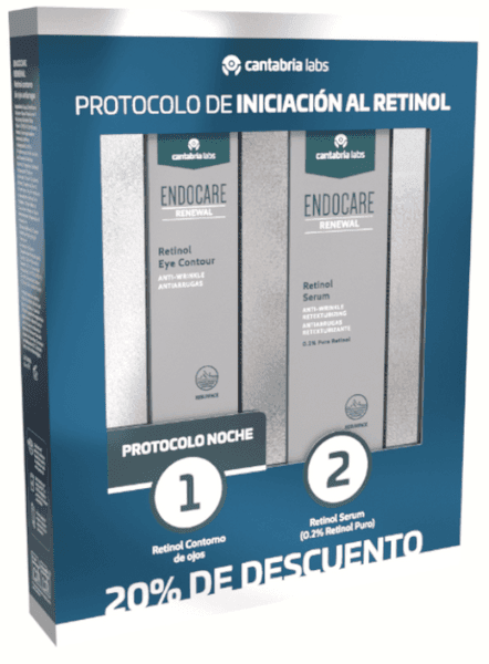 Detalle de Endocare Renewal Sérum Retinol 30 ml + Contorno Ojos 15 ml 🌟