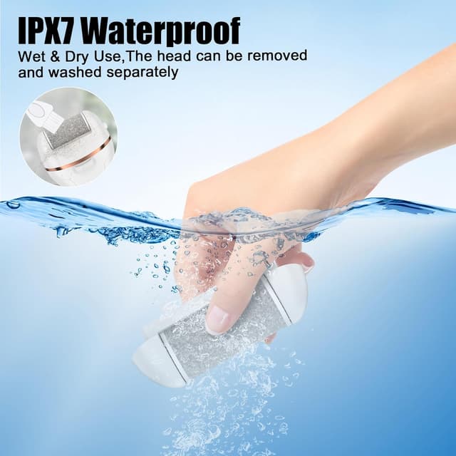 Thumbnail 5 de Hornhautentferner Elektrisch Profi-Set mit 3 Rollen đж