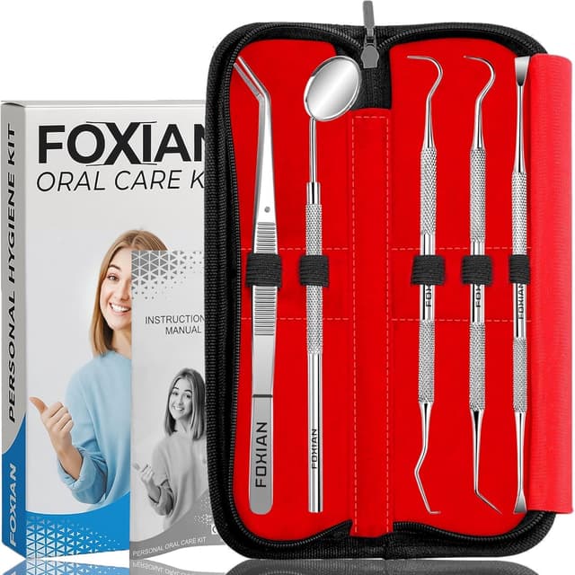 Imagen de 5er Dental Scaler Edelstahl Hygiene Kit en OfertitasTOP